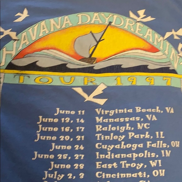 Jimmy Buffett Havana Daydreaming 1997 tour - Picture 5 of 8